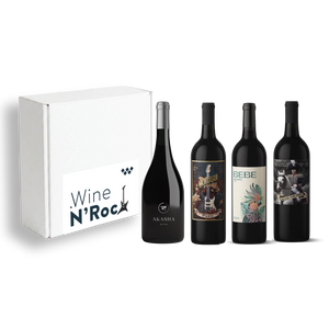 MIX4 WINE´N ROCK | AKASHA Tinto | MALBECASTER Malbec |  BEBE Malbec | SHADOWS OF LIFE Malbec